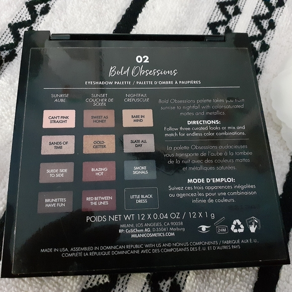 Milani Blod Obsessives eyeshadow palette - Picture 4 of 5